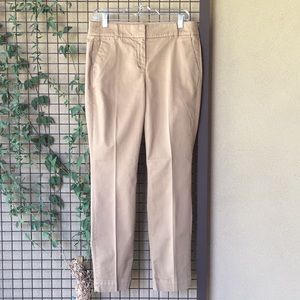 NWT!{J Crew}Sz 10Tall Slim Crop Chino Pants